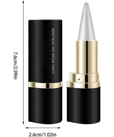  G n rique Natural Eyeliner Cream - Lip Lips Eyeliner | Lipstick Style Eyeliner | Lipstick Shaped Eyeliner | Waterproof Gel Eye Liner | Multifunctional Eye Makeup - Buy Online on GoSupps.com