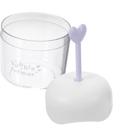 Baluue Foam Maker for Face Cleansers - 8cm Shower Bath Shampoo Cup Facial Cleansing Foamer Manual Clear Bubble Maker for Face Wash Skincare Travel Household - Buy Online on GoSupps.com