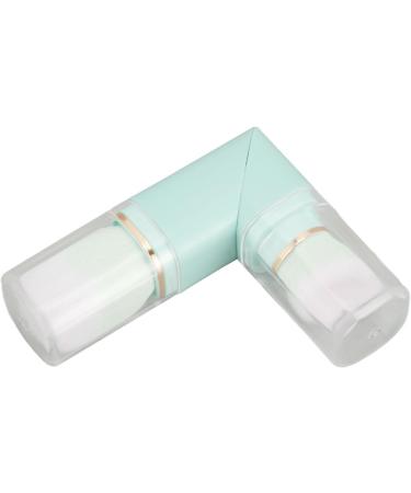 Double Head Retractable Powder Brush Portable Makeup Brush Exquisite Craftsmanship 360 Degree Rotation for Travel (Blue) - Buy Online on GoSupps.com