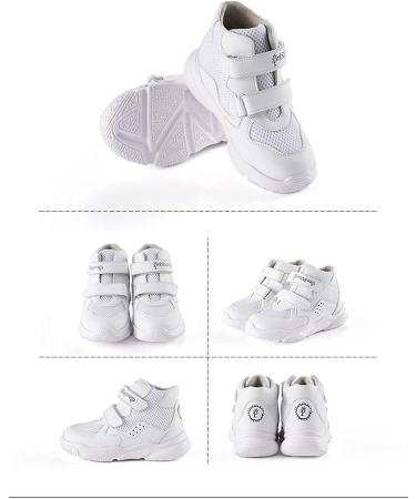 Orthopedic Corrective Sneakers for Kids - Ankle Support, Anti-Slip Soles - White, 5 Toddler - Buy Online on GoSupps.com