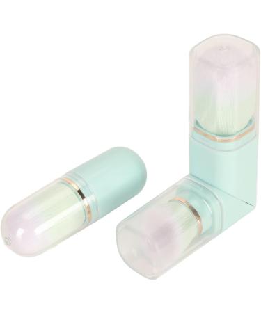 Retractable Powder Brush Blue Portable Home Makeup Brush Set for Makeup Beginners - Buy Online on GoSupps.com