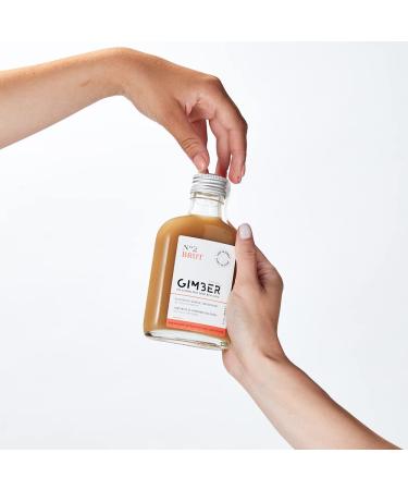 Buy Gimber Brut N 2 Organic Ginger Drink 200ml - Low Sugar New Recipe with Yuzu & Lemon | Premium Ginger Concentrate - Buy Online on GoSupps.com