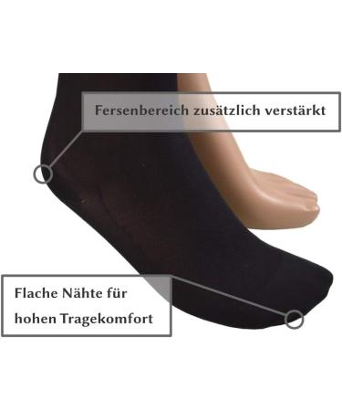 Buy Assistica 23-32 mmHg Medical Compression Stockings - Lace Class 2 for Men & Women | Small Black (170-182 cm) - Support Stockings with Toe - Buy Online on GoSupps.com