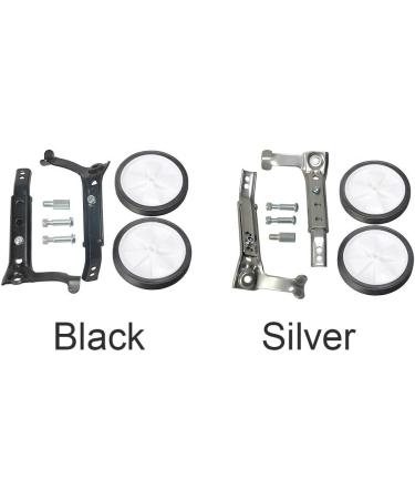 NINEFOX Bicycle Training Wheels - Heavy Duty Stabilizers for 16-24 inch Kids Bikes - Black - Buy Online on GoSupps.com