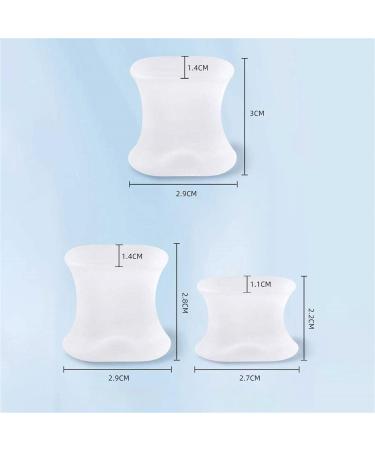 HHSEYEWELL Cracked Heel Lotion with Bunion Toe Corrector - Toe Spacer & Straightener for Foot Care - 0.53oz Pack of 1 - Buy Online on GoSupps.com