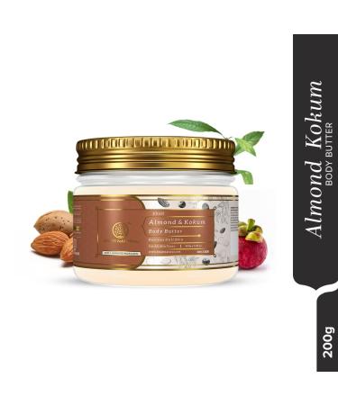 Khadi Natural Khadi Natural Almond & Kokum Body Butter 200Gm| Deeply nourishing|With Shea butter | All day hydration|Suitable for All Skin Types - Buy Online on GoSupps.com