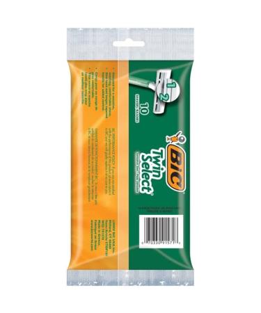 Bic Twin Select Men's Razors - 10ct | International Shipping Available - Buy Online on GoSupps.com