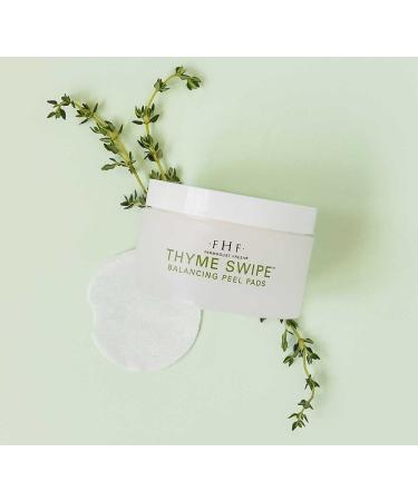 Thyme Swipe Organic Matcha + Thyme Balancing Peel Pads