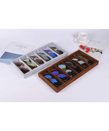 CAIIHUA Multi-Cell Glasses Stand - Stylish Sunglasses Display Tray & Jewelry Storage Container for Counter Window Decoration - Buy Online on GoSupps.com