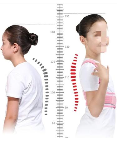 YMGSCC Adjustable Children Posture Corrector Back Orthopedic Corset Spine Lumbar Shoulder Braces(Blue XL) X-Large Blue - Buy Online on GoSupps.com