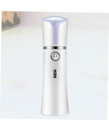 WOONEKY 1Pc pore cleaner travel USB humidifier white facial mister sprayer face steamer sprayer 14.1x4cm - Buy Online on GoSupps.com