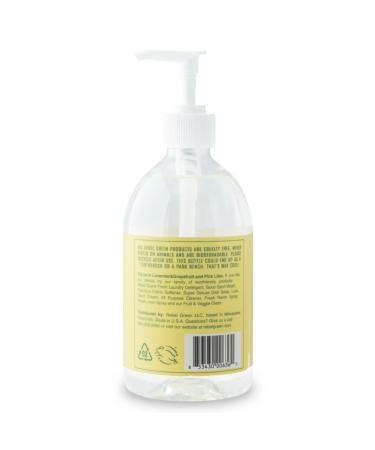 Rebel Green Fresh and Clean Liquid Hand Soap Natural Sulfate-Free and Hypoallergenic Gel Hand Soap - Peppermint & Lemon 16 Ounce Pump Bottles Pack of 4 16.9 Fl Oz (Pack of 4) - Buy Online on GoSupps.com