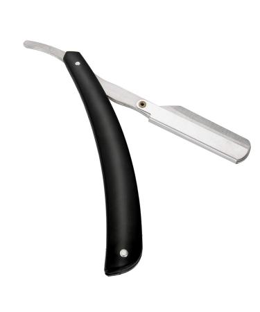 Premium Black Barber Blade Razor for Hairdressers | 6.3-9.7 Inch Barber Razor - Worldwide Shipping - Buy Online on GoSupps.com