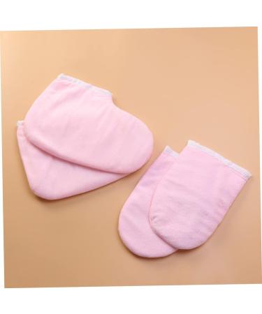 Ipetboom 2 Pairs Paraffin Wax Warmer Mittens Thermal Gloves Foot Spa Cover Insulated Gloves Pumpkin Hat for Adults Bath Treatment Mitt Paraffin Bath Mitts Mouse Costume Kids Pink Care - Buy Online on GoSupps.com