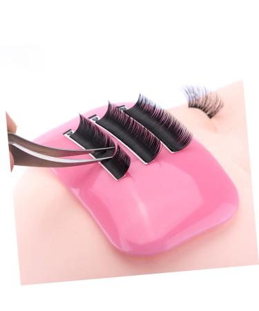 NOLITOY Eyelash Extension Tools | Reusable Lash Gasket Silicone Pads & Trays | Premium Beauty Tools for False Lashes - Medium Pink - Buy Online on GoSupps.com