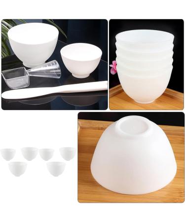 EXCEART 6pcs Silicone Face Mask Mixing Bowl Set - Anti-Falling, DIY Makeup Mud Stirring Bowl Cup for Home & Shop | Facial Mask Applicator - Buy Online on GoSupps.com