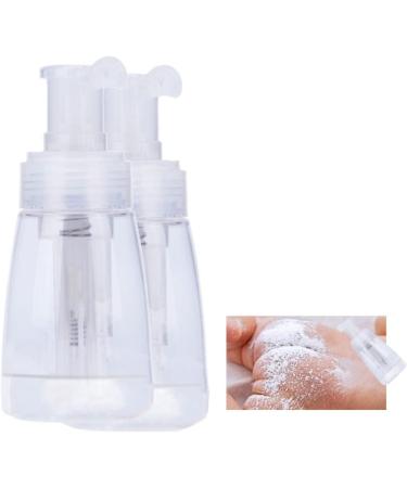 Powder Spray Bottle Dispenser Powder Cosmetics Refillable Bottle Empty Dismountable with Locking Nozzle for Travel Transparent Powder Dispenser - Buy Online on GoSupps.com