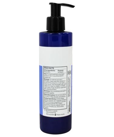 EO Products Hand Sanitizer Lavender 8oz - Organic Antibacterial Formula - Buy Online on GoSupps.com