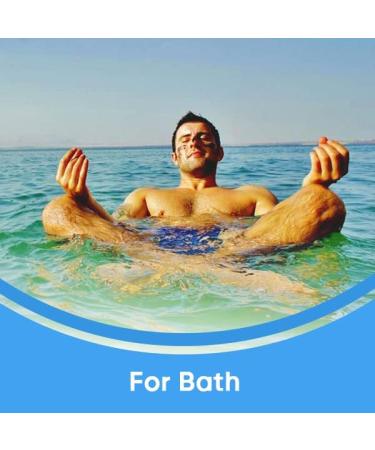 Marco Esra Dead Sea Salt 3lb - Pure Mineral Bath Salt for Foot Soak, Inflammation Relief & Skin Care - Unscented Dead Sea Salts for Spa, Shower - Buy Online on GoSupps.com