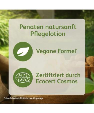 Penates Natural Adhesive Lotion 400ml - Perfume-Free Organic Aloe Vera & Shea Butter for Sensitive Baby Skin - Buy Online on GoSupps.com
