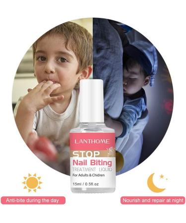 Stop Nail Biting & Thumb Sucking Solution - Break the Habit - 15ml for Adults & Children - Buy Online on GoSupps.com