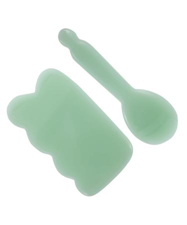Minkissy massage board body streak trigger point board massage sound panels face massage tools skin care tools for face real acupuncture sticks jade household
