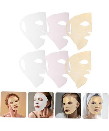 Mipcase 18pi ces Couvertures Silicone Pour Masques Faciaux R utilisables Support Pour Masques Optimise Absorption Des Soins Peau De Silicone Transparent Dor  - Buy Online on GoSupps.com