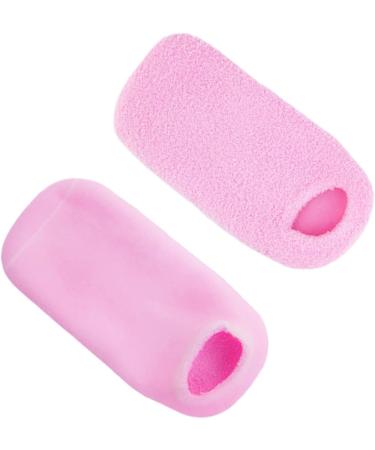 MAGICLULU Spa Gel Socks 3 Pairs Moisture Socks Gel Socks Moisturizing Foot Wear Cracked Foot Lotion Socks Oil Infused Socks Cracked Heel Socks Cotton Oil Socks Spa Essential Oil Miss Pink - Buy Online on GoSupps.com