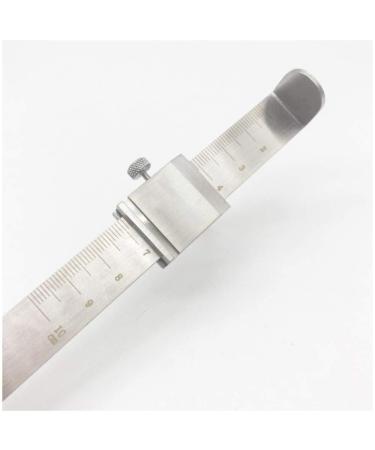 FHUILI Dental Supplies Vertical Distance Measuring Ruler - 0-10Cm Mandibular Nasal Saddle - for Dentists