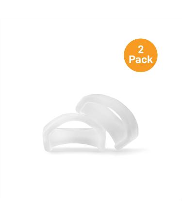 NatraCure Gel Toe Separator with Toe Loop - Toe Spacer & Straightener for Bunions & Overlapping Toes - Size Medium (2PK) - Buy Online on GoSupps.com