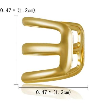 Ximimark 15 Pcs Dreadlock Beads Hair Rings Set - Gold Silver Bronze | Adjustable Hair Cuff Clip for Braid Styling - Buy Online on GoSupps.com