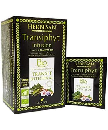 Herbesan Transiphyt Organic Herbal Tea Infusion Pack of 2 Boxes of 20 Bags (2) - Buy Online on GoSupps.com