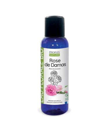Organic Damascus Rose Hydrosol - Rosa damascena - 100 ml - PROPOS'NATURE