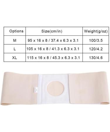 Elastic Ostomy Hernia Belt | Abdominal Support for Colostomy Bag | Prevent Parastomal Hernia (Medium Size - Buy Online on GoSupps.com