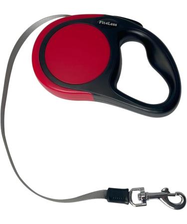 Retractable Dog Lead for Small and Medium Breed lightweight handy but powerful pull very convenient for your dog cat under 20kgs(44lbs) (Red) - Buy Online on GoSupps.com
