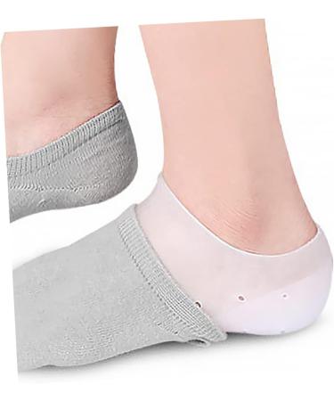 NOLITOY Men's Heel Covers & Sneakers | Plantar Protection & Height Increase Socks - Unusual Sneaker Boots for Comfort - Buy Online on GoSupps.com
