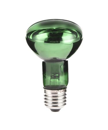 E27 Reptile Heat Bulb Infrared Heating Light Bulbs 25/50/75/100W UV Tortoise Turtle Light Beneficial UVA Basking Lamp Heat Bulb(25W Green) 25w Green