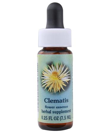 Flower Essence Services Supplement Dropper Clematis 0.25 Fluid Ounce