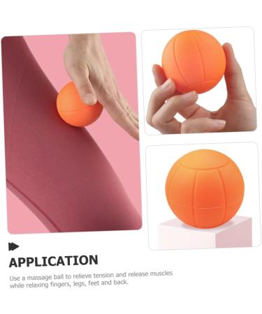 Fomiyes 2-in-1 Fascia & Yoga Massage Ball - Relieve Sore Muscles | Silicone Massage Device for Back & Body Fitness - Buy Online on GoSupps.com