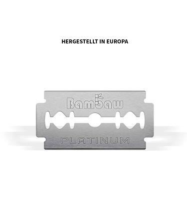 Bambaw 60 Sharp Razor Blades - Swedish Stainless Steel Replacement Blades for Men & Women Razor Planes - International Shipping Available - Buy Online on GoSupps.com