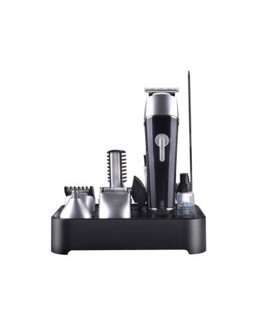 All-in-one Trimmer 5-in-1 Beard Trimmer Hair Clipper Ear and Nose Trimmer Body Groomer Detail Trimmer Rechargeable Waterproof Haircut Hairdresser's Hair Clipper Set (Color : Black)