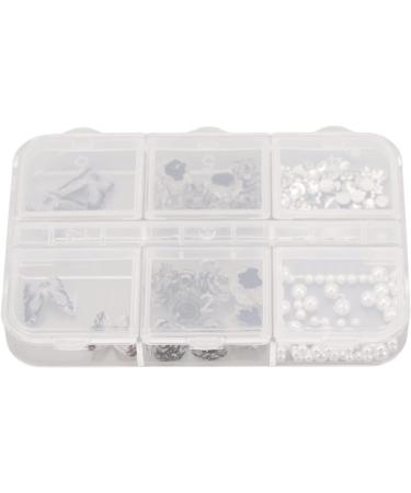 3D Black White Butterfly Nail Charms Nail Glitter Charm Rhinestones Ornaments Nail Art Decorations Glitter Accessories for DIY Craft Nail Art Design Manicure Decor - Buy Online on GoSupps.com