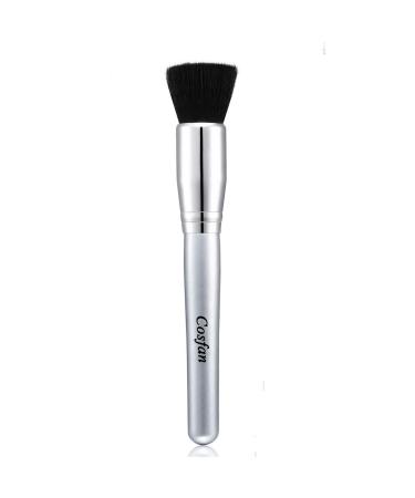 Flat Kabuki Brush for Foundation Makeup Brush for Liquid Cream and Powder for Buffing Blending and for Face