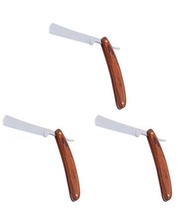 Beaupretty 3st Manualer Razor Friseur Men Rainer Reading Blacks Surreman Razor Manual Bart Restras Insmerator Razor Shaving H lzern Man Delivery Mediumx3Pcs like Milizedx3st