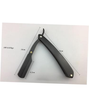 Frcolor Metal Portable Barber Razor for Men - Safe Manual Shaving Tool | Premium Barber-Steel Design - Buy Online on GoSupps.com