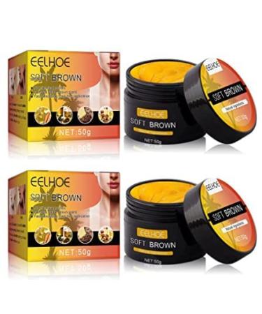 EELHOE Tanning Gel, (24 Hours Limited Discount) Luxury Intensive Tanning Gel, Soft Brown Tanning Gel, Tan Accelerator Cream (2pcs,100g)