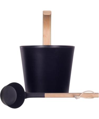 Sauna Bucket Ladle 7L Sauna Bucket with Long Wooden Handle Aluminum Sauna Bath Barrel Heat Resistant Sauna Accessories Set Handmade Sauna Bucket Sauna Bath Water Container Dry Sauna Supplies for - Buy Online on GoSupps.com