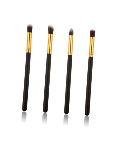 Angoily 4pcs Makeup Brushes Set - Eyeshadow Blending & Glitter Eye Makeup Brush Kit for Perfect Eye Looks - Buy Online on GoSupps.com