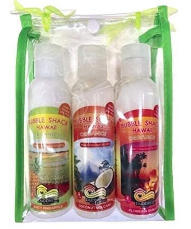 Bubble Shack Hawaii Organics Aloe Coco Lotion Trio - Buy Online on GoSupps.com
