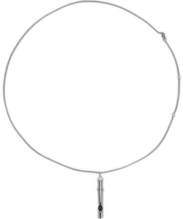 Stress Relief Steel Pendant - Find Inner Peace & Relaxation Anywhere - Silver Jewelry - Buy Online on GoSupps.com